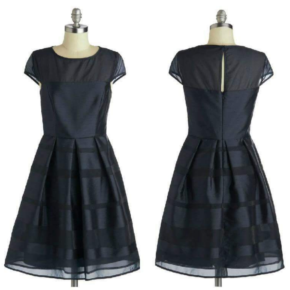 Beautiful navy dress